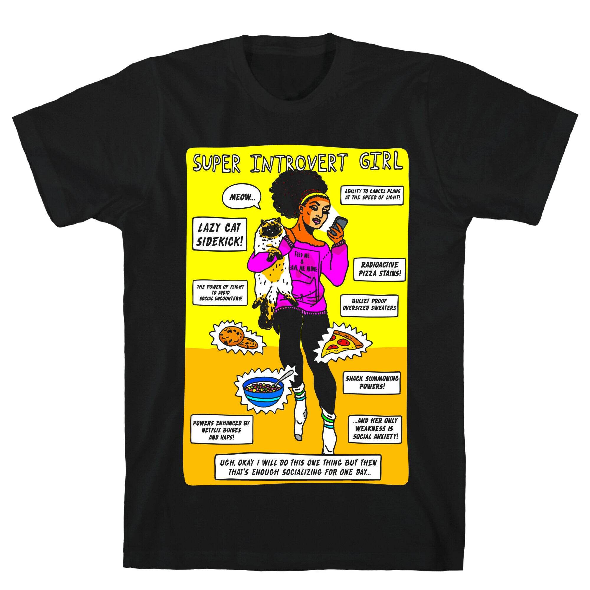 Super Introvert Girl T-Shirt