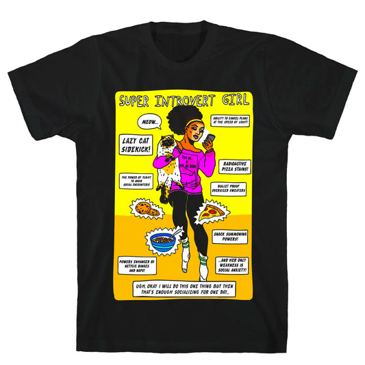 Super Introvert Girl T-Shirt