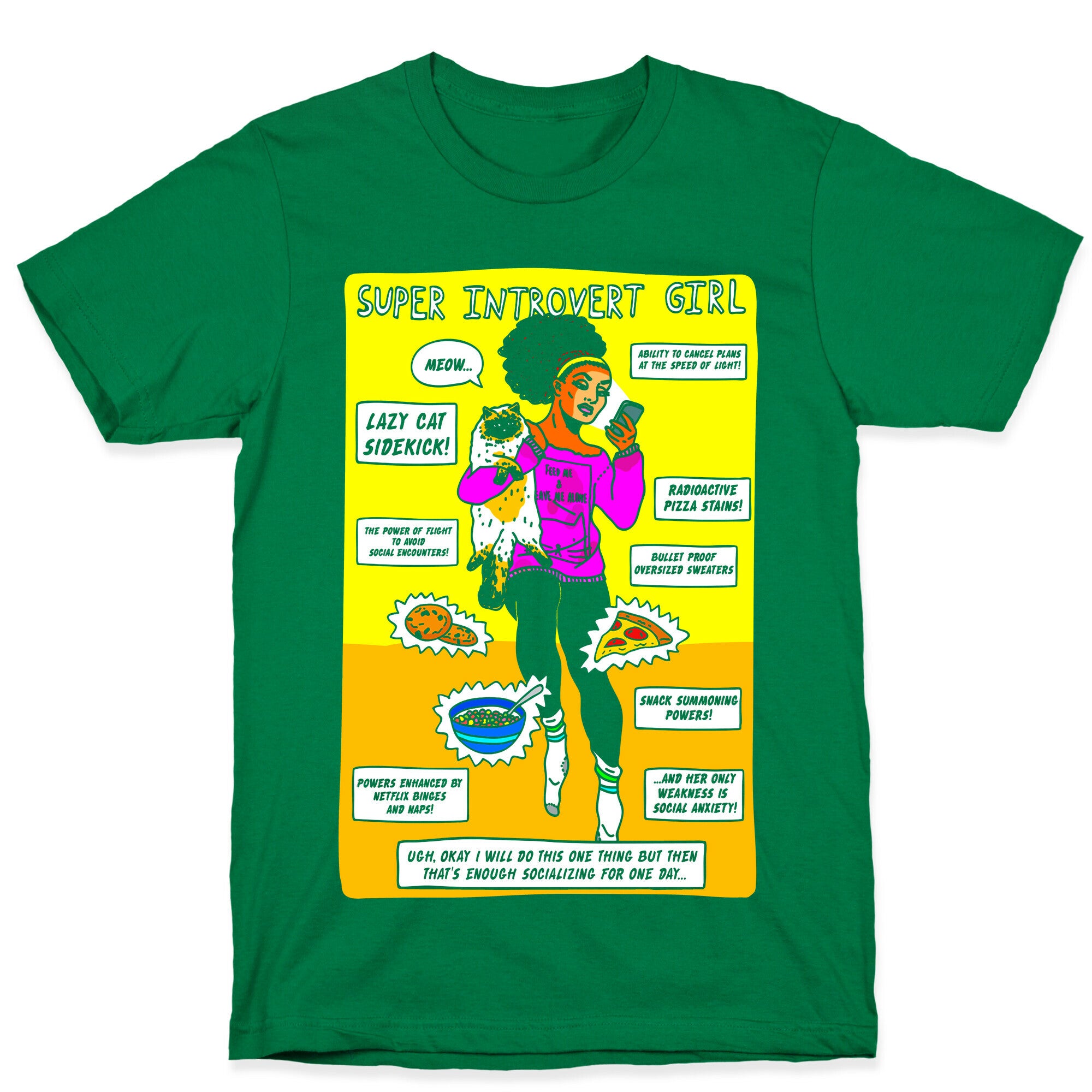 Super Introvert Girl T-Shirt