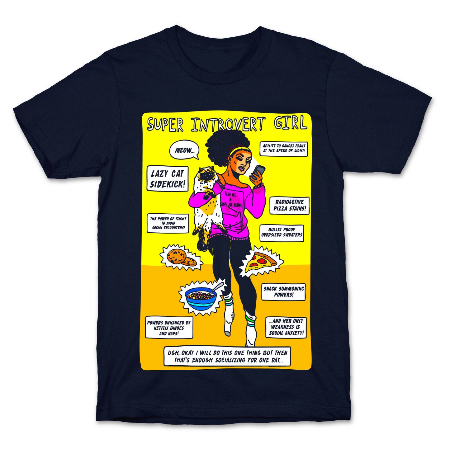 Super Introvert Girl T-Shirt