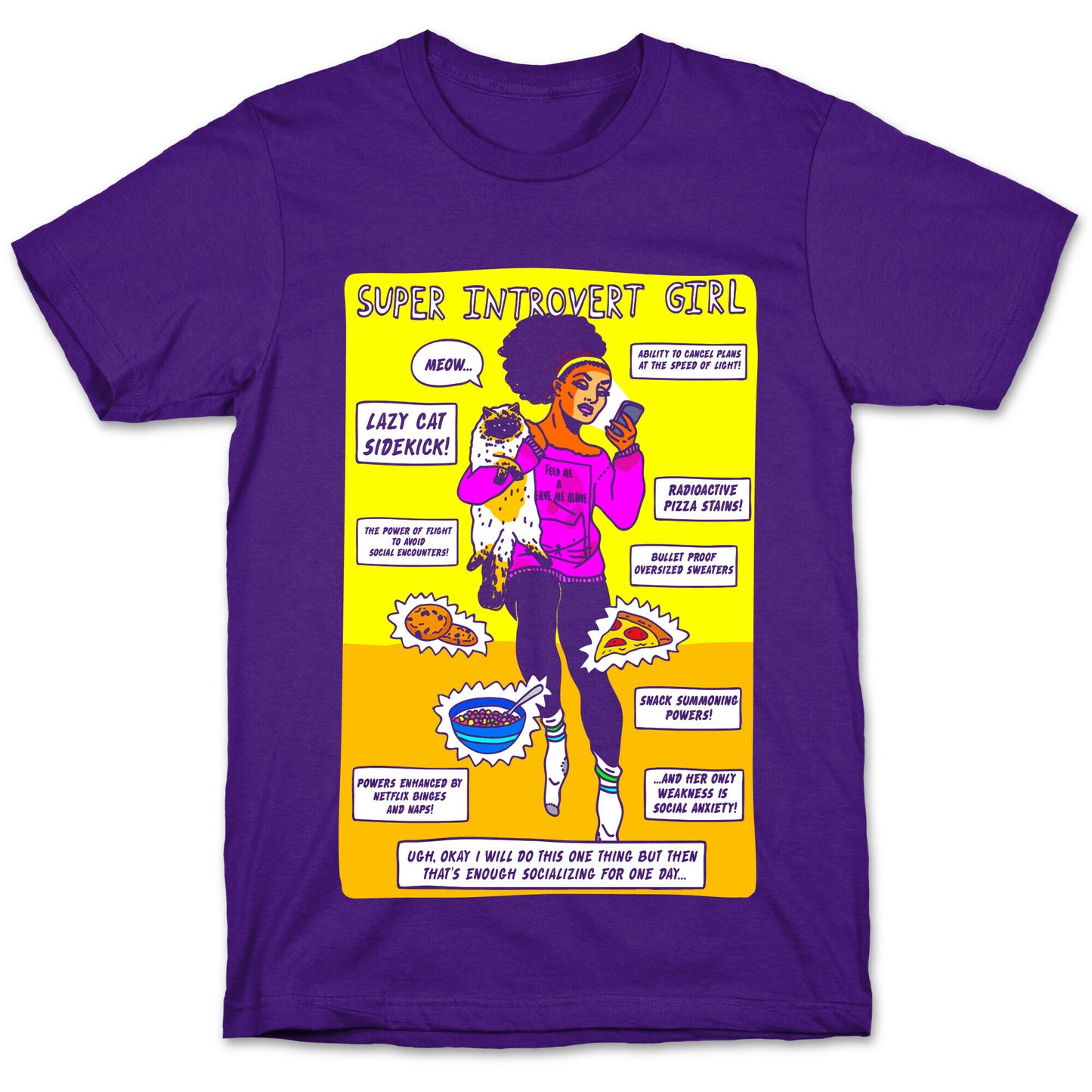 Super Introvert Girl T-Shirt