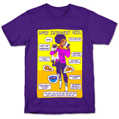 Super Introvert Girl T-Shirt