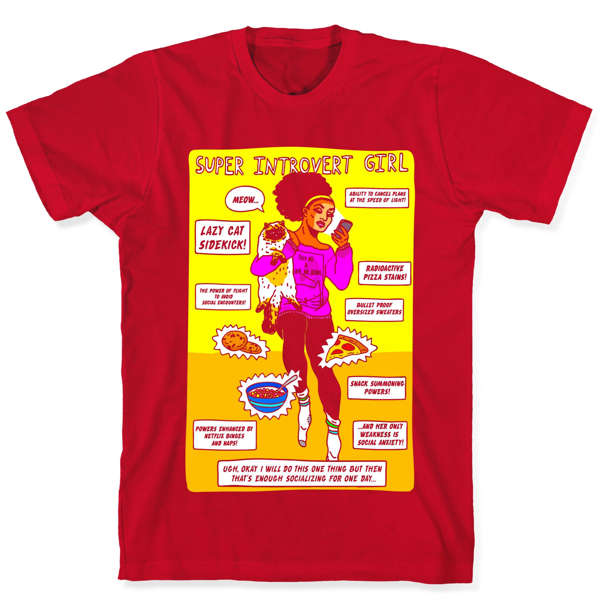 Super Introvert Girl T-Shirt