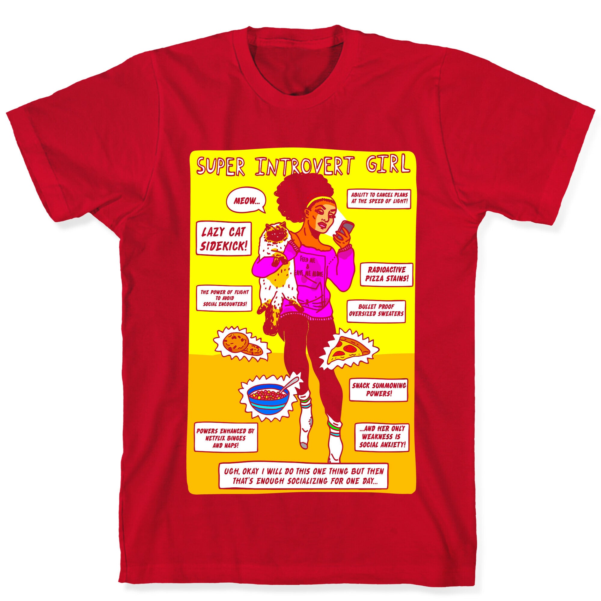 Super Introvert Girl T-Shirt