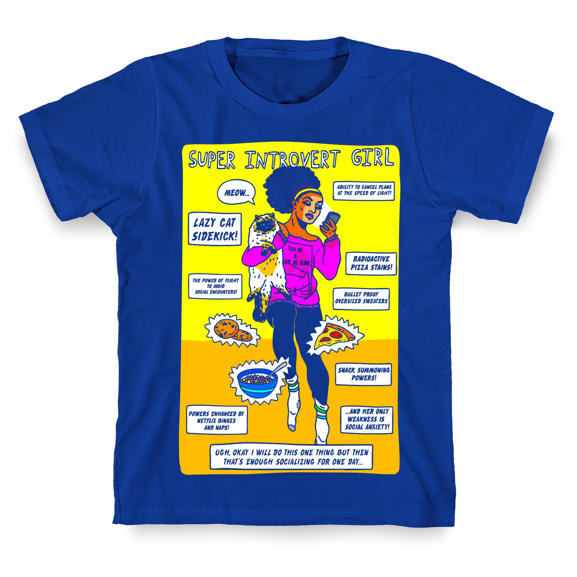 Super Introvert Girl T-Shirt