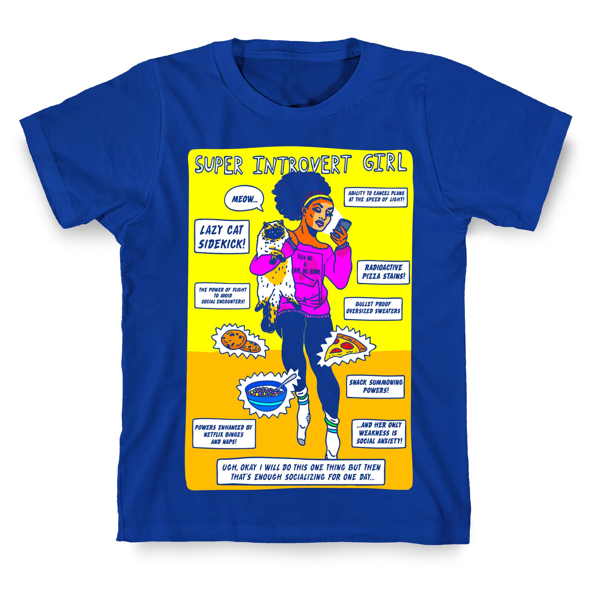 Super Introvert Girl T-Shirt