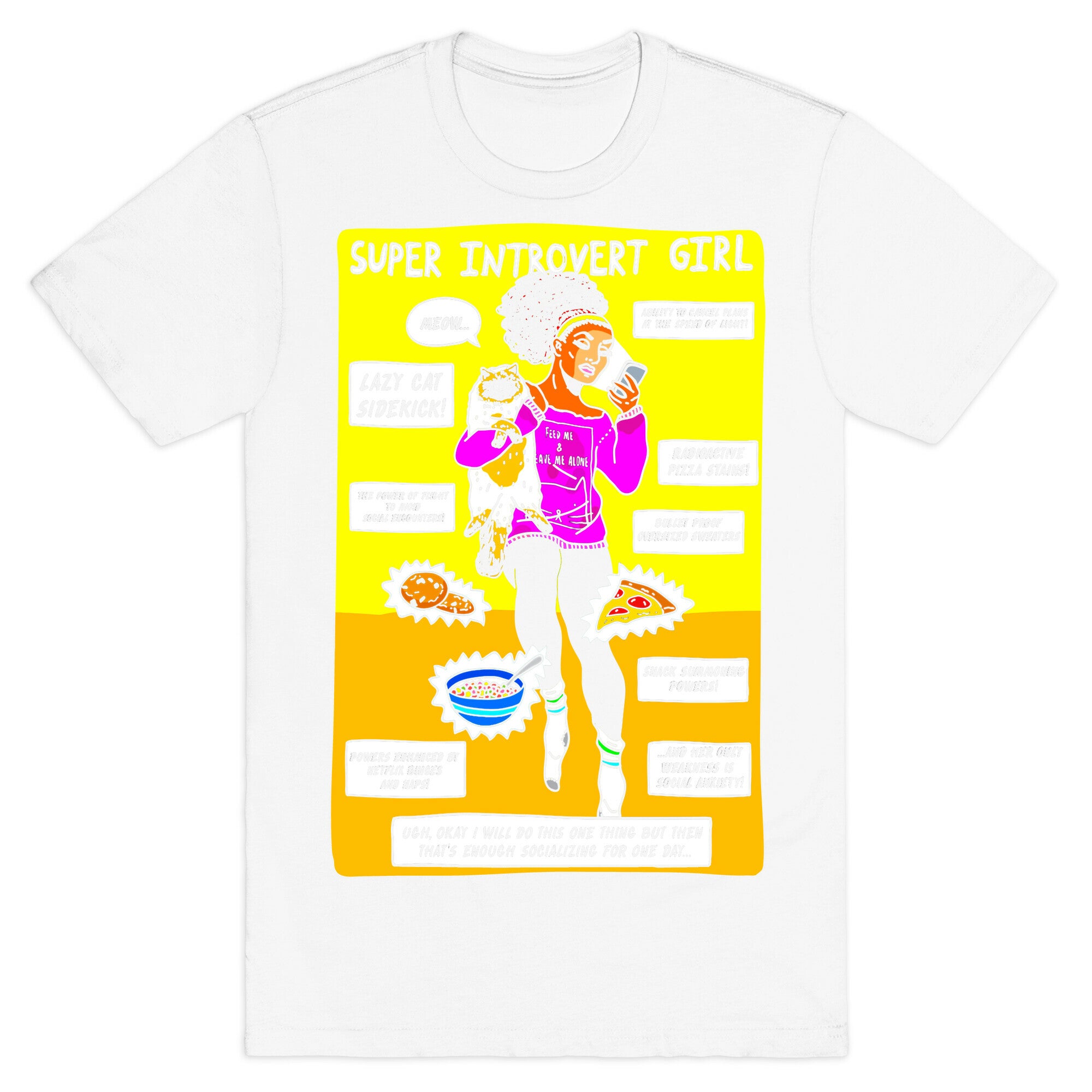 Super Introvert Girl T-Shirt