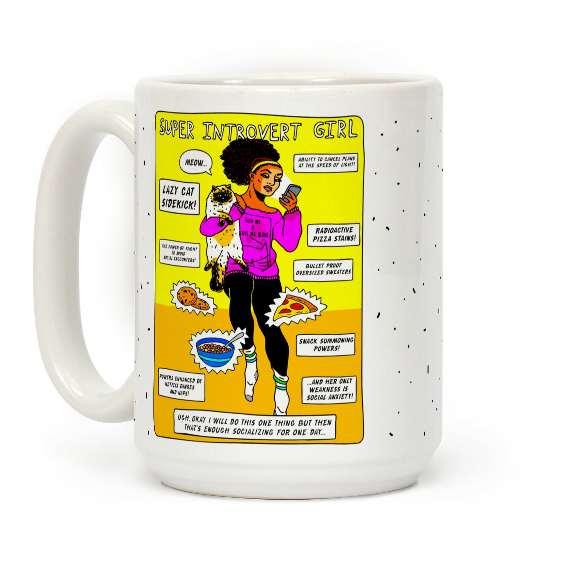 Super Introvert Girl Coffee Mug