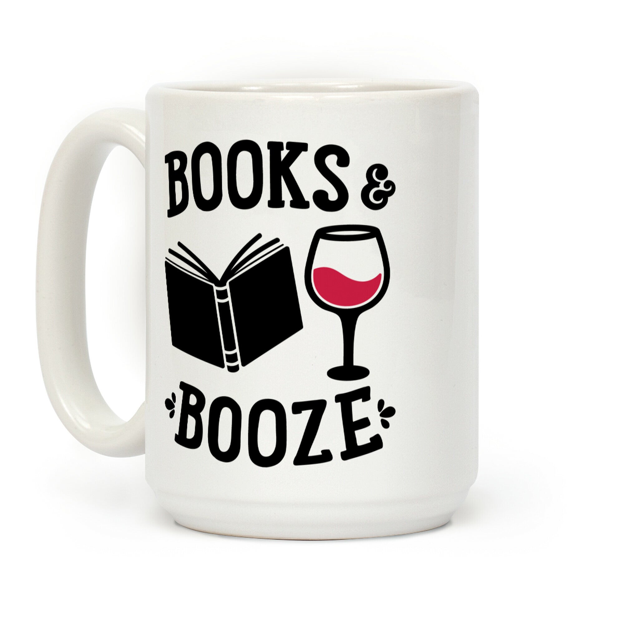 Books & Booze Coffee Mug