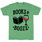 Books & Booze Unisex Triblend Tee
