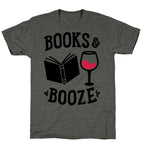Books & Booze Unisex Triblend Tee