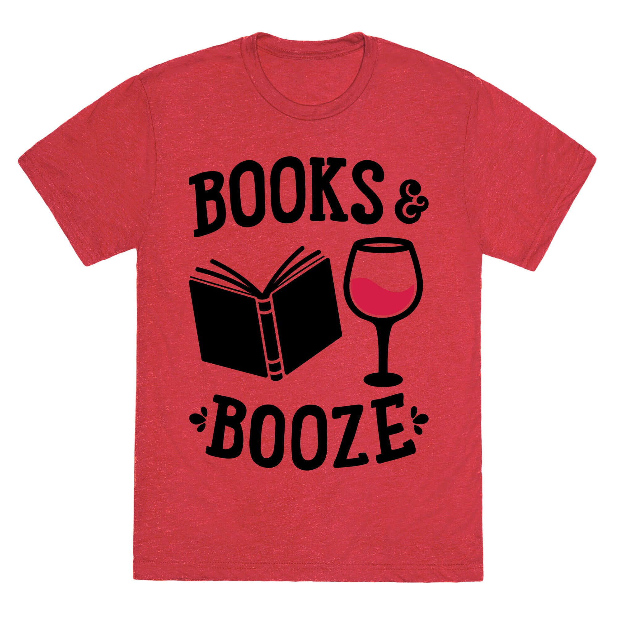Books & Booze Unisex Triblend Tee