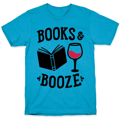 Books & Booze Unisex Triblend Tee