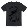 Here Comes Trouble Unisex Triblend Tee