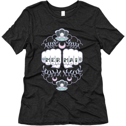 Mermaid Knuckles Women's Triblend Tee
