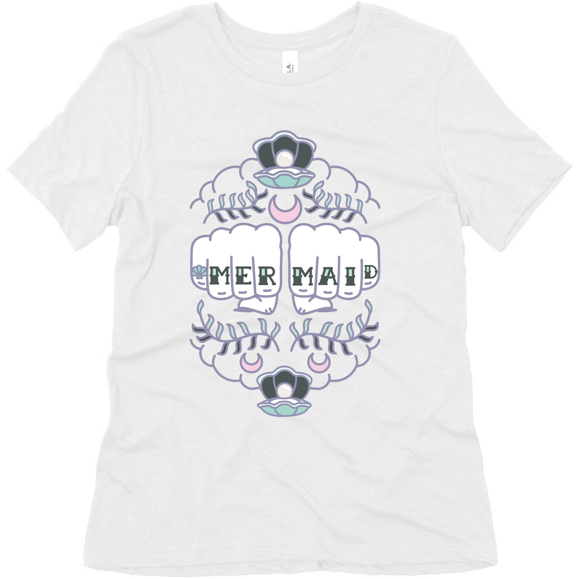 Mermaid Knuckles Women's Triblend Tee
