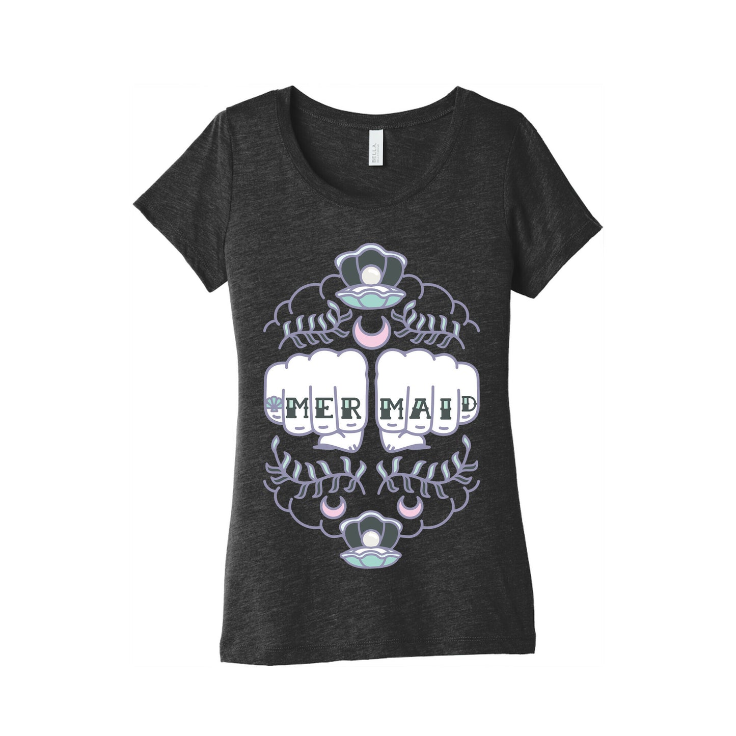 Mermaid Knuckles Women's Triblend Tee