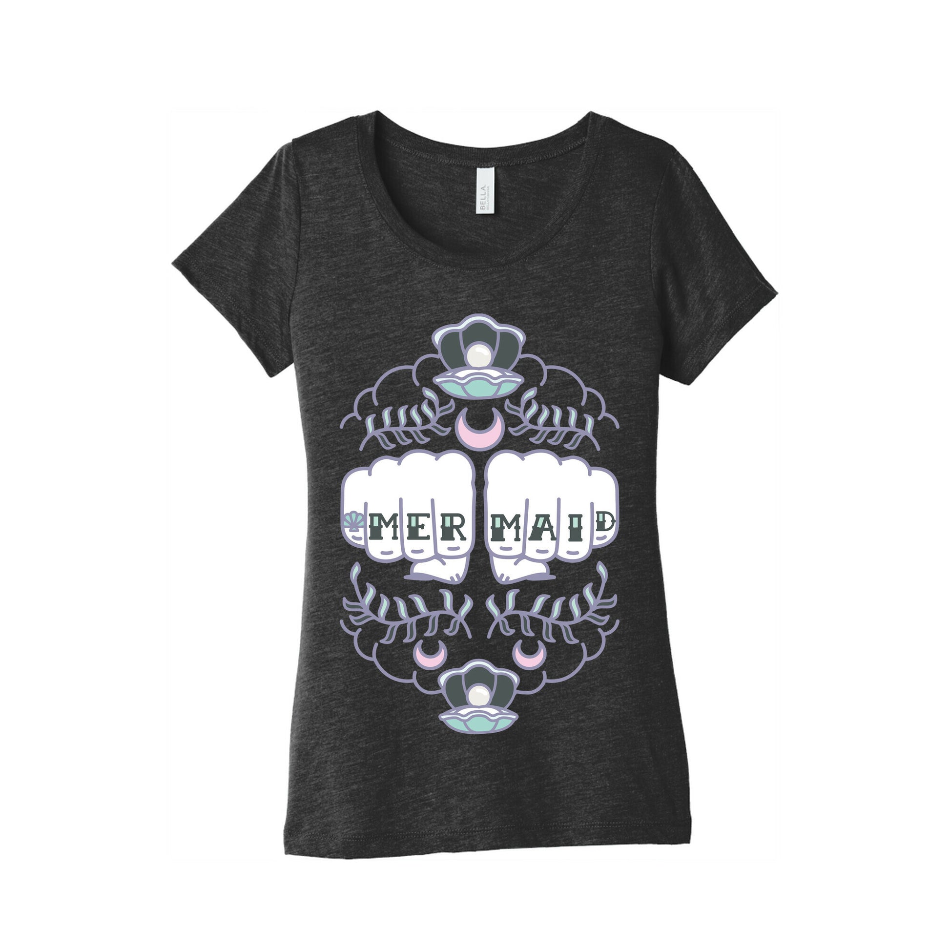 Mermaid Knuckles Women's Triblend Tee