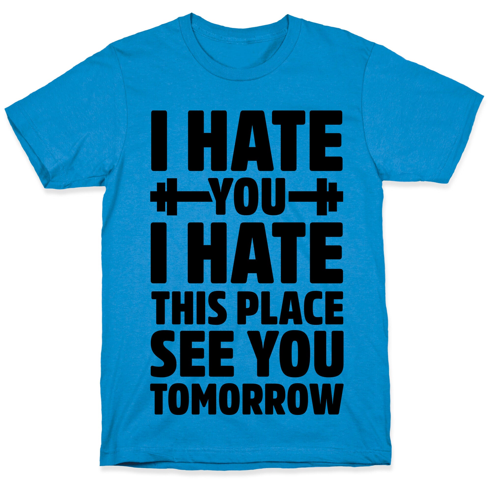 I Hate You I Hate This Place See You Tomorrow T-Shirt