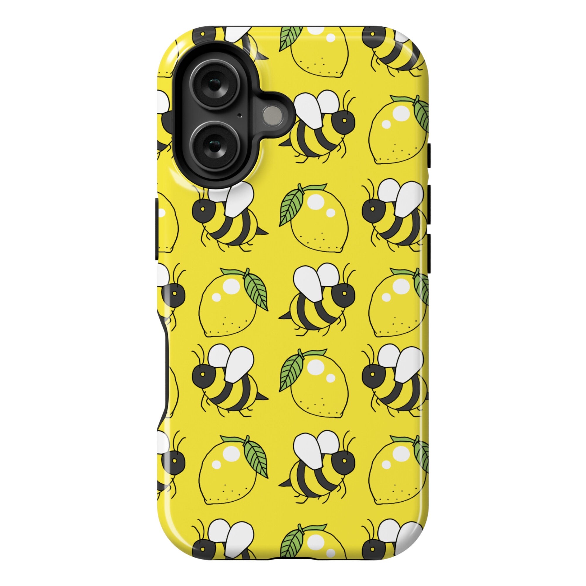 Lemon and Bee Phone Case