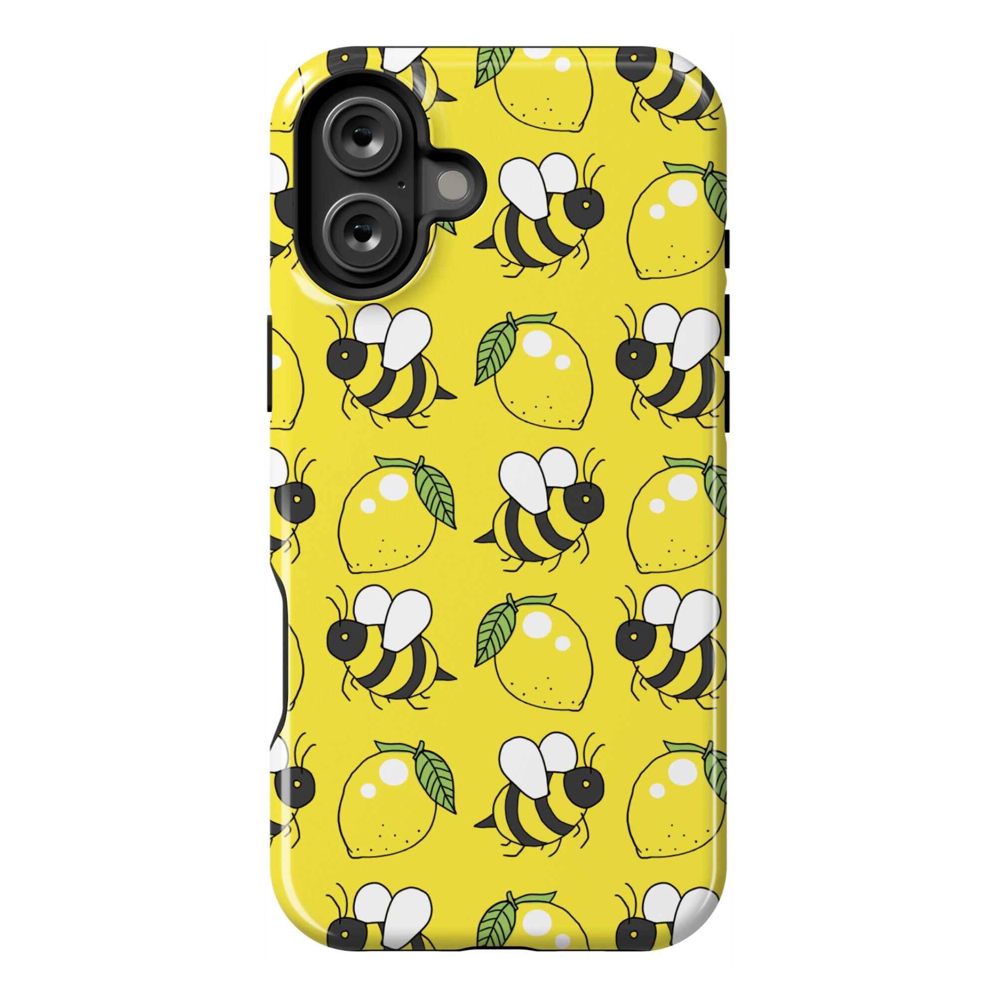 Lemon and Bee Phone Case