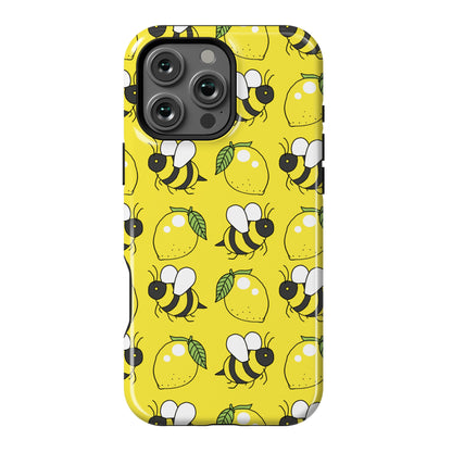 Lemon and Bee Phone Case