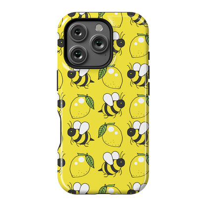 Lemon and Bee Phone Case