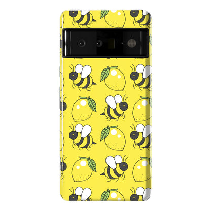 Lemon and Bee Phone Case