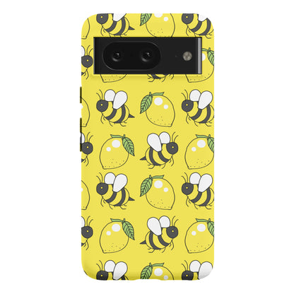 Lemon and Bee Phone Case