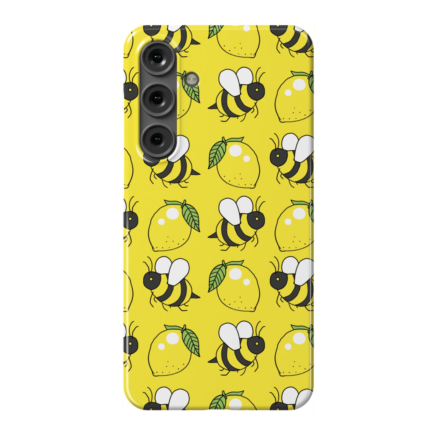 Lemon and Bee Phone Case