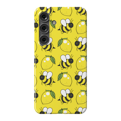 Lemon and Bee Phone Case