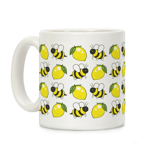 Lemon and Bee Coffee Mug