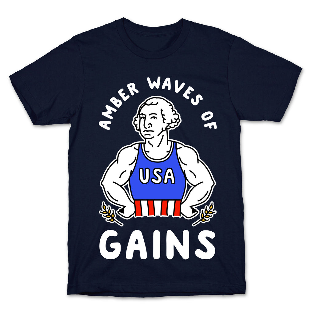 Amber Waves Of Gains T-Shirt