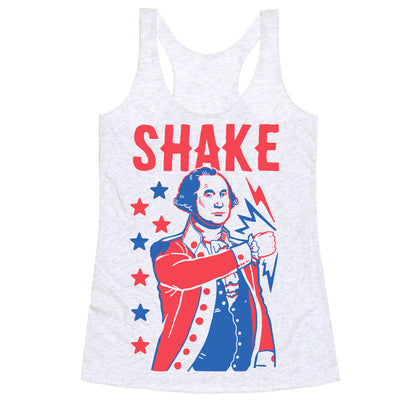 Shake & Bake: George Washington Racerback Tank