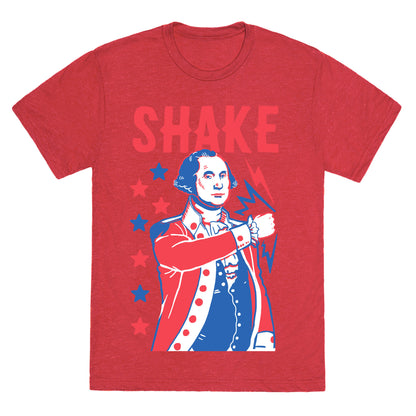 Shake & Bake: George Washington Unisex Triblend Tee