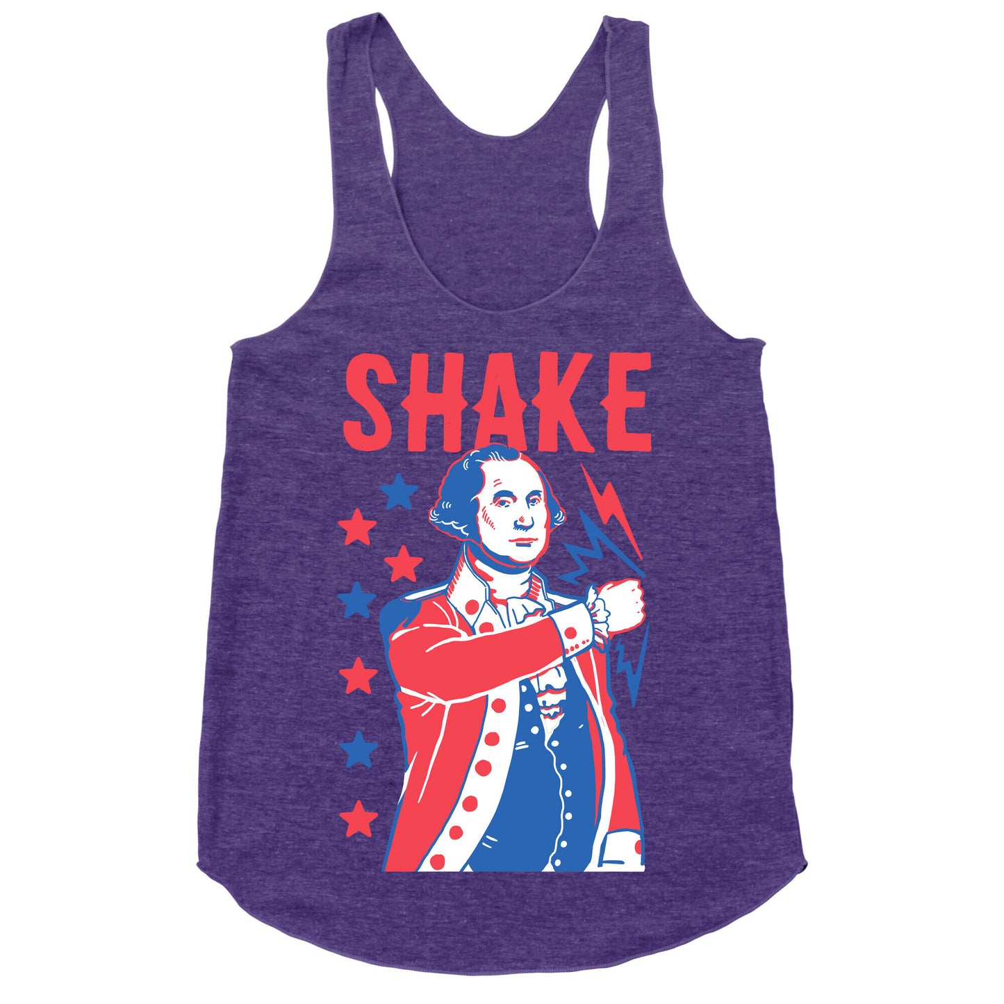 Shake & Bake: George Washington Racerback Tank