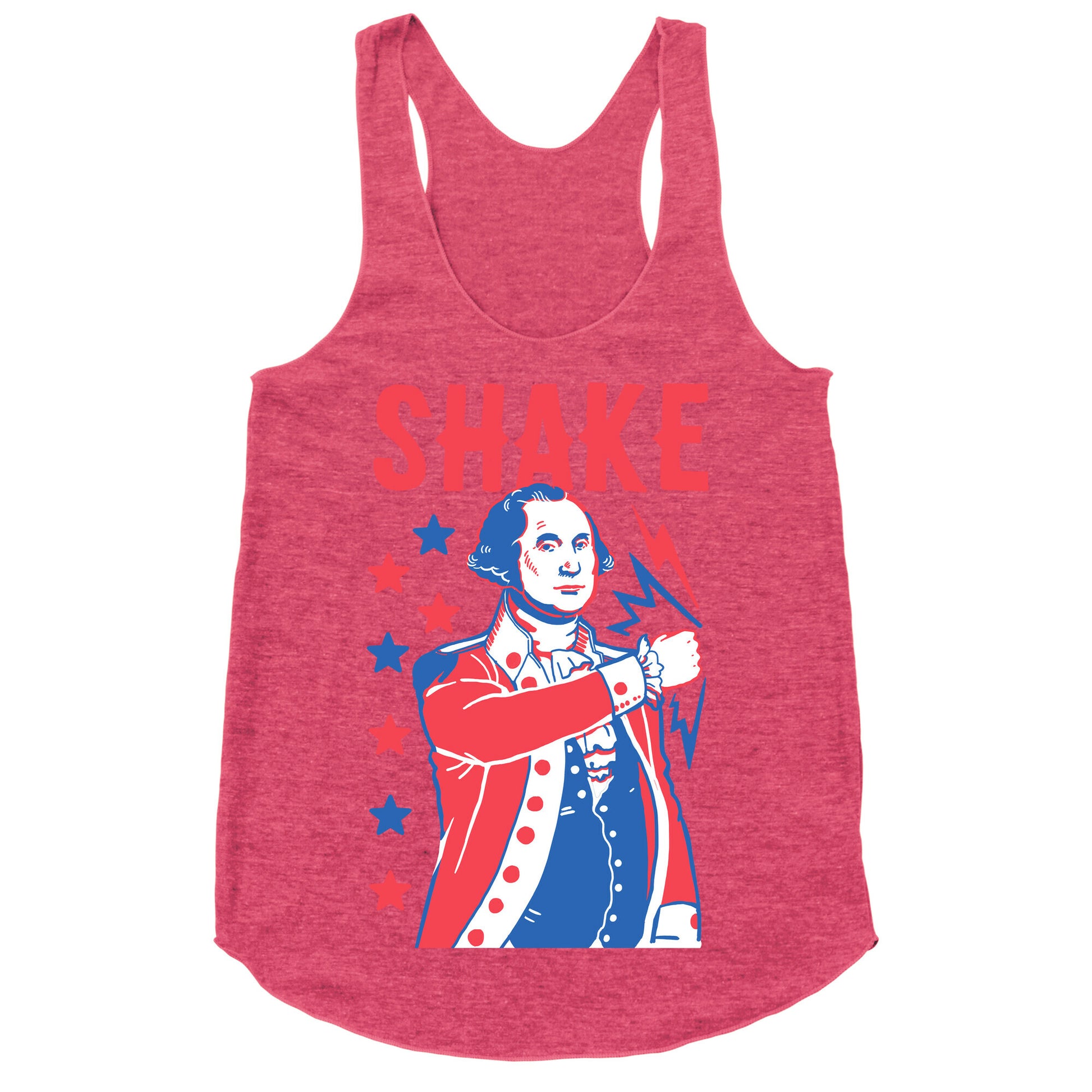 Shake & Bake: George Washington Racerback Tank