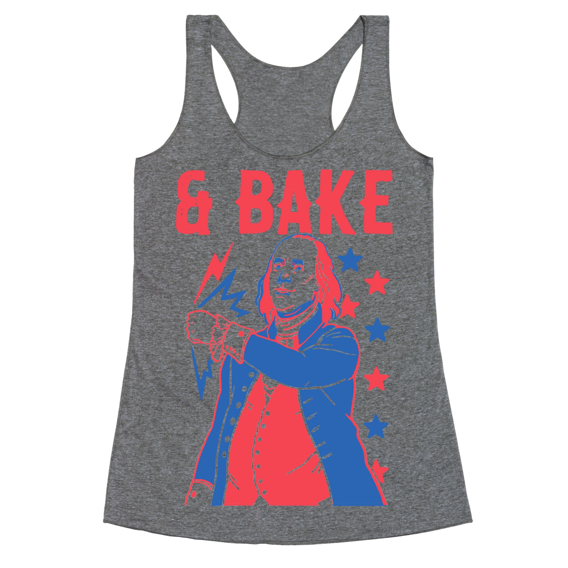 Shake & Bake: Benjamin Franklin Racerback Tank