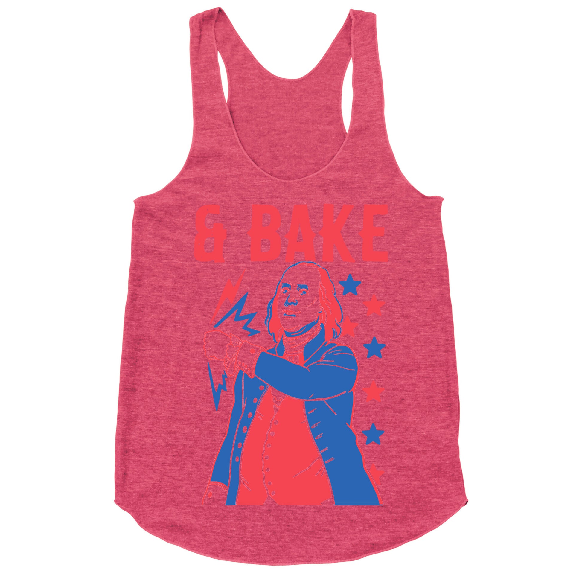 Shake & Bake: Benjamin Franklin Racerback Tank