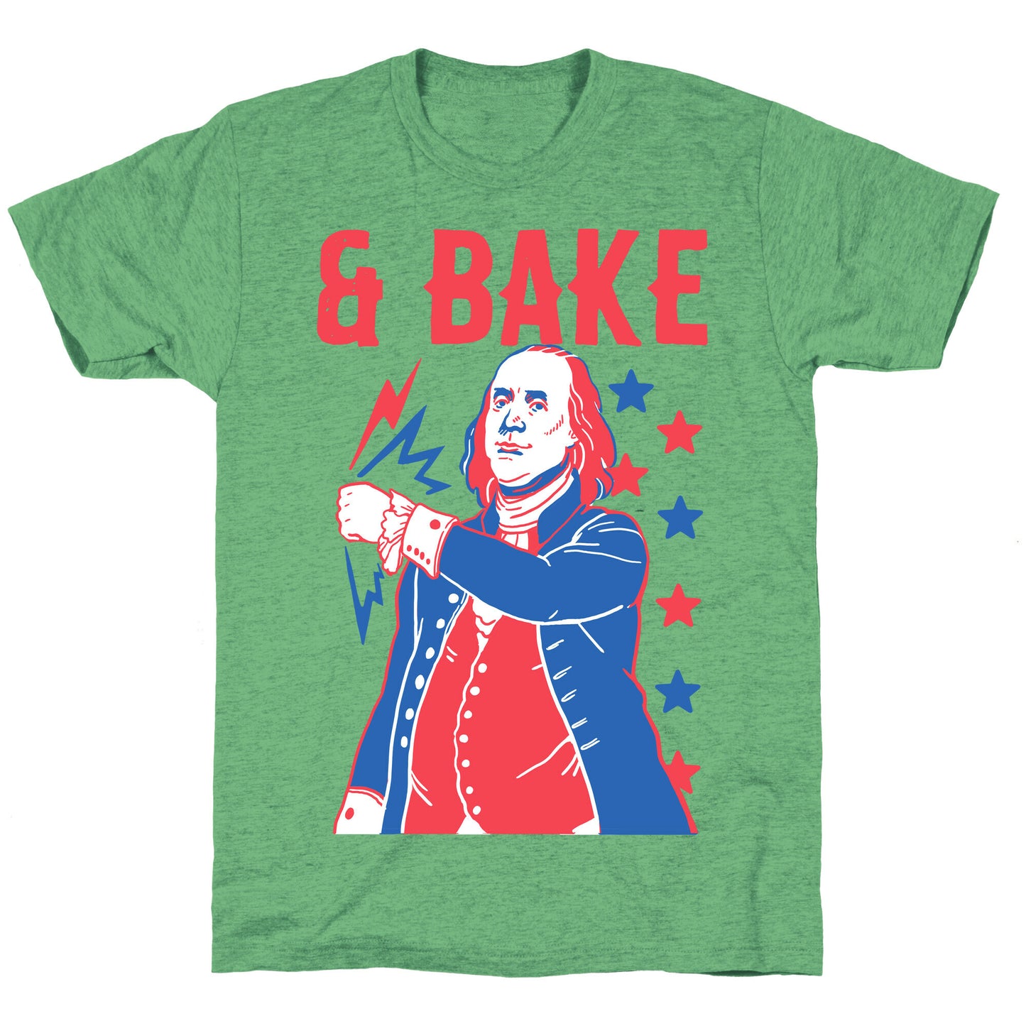 Shake & Bake: Benjamin Franklin Unisex Triblend Tee