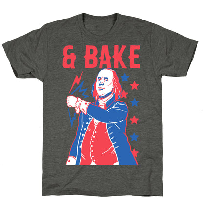 Shake & Bake: Benjamin Franklin Unisex Triblend Tee