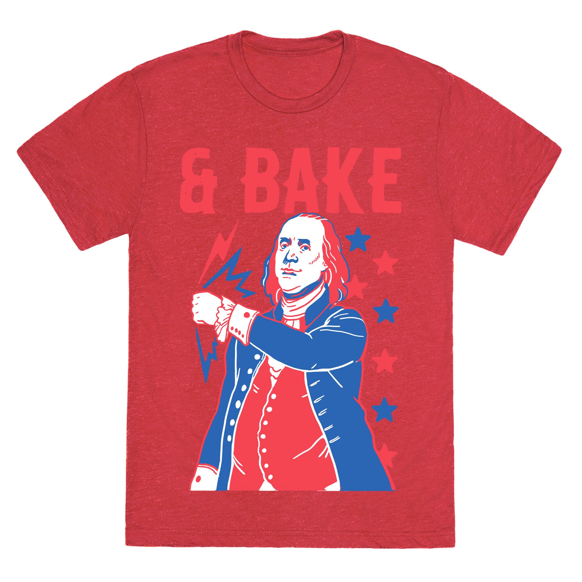 Shake & Bake: Benjamin Franklin Unisex Triblend Tee