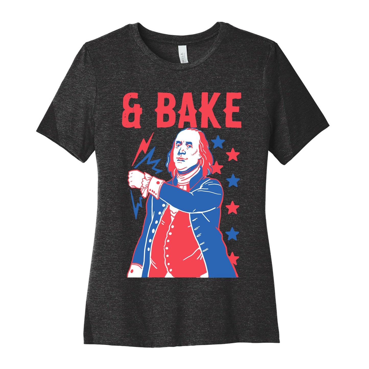 Shake & Bake: Benjamin Franklin Women's Cotton Tee