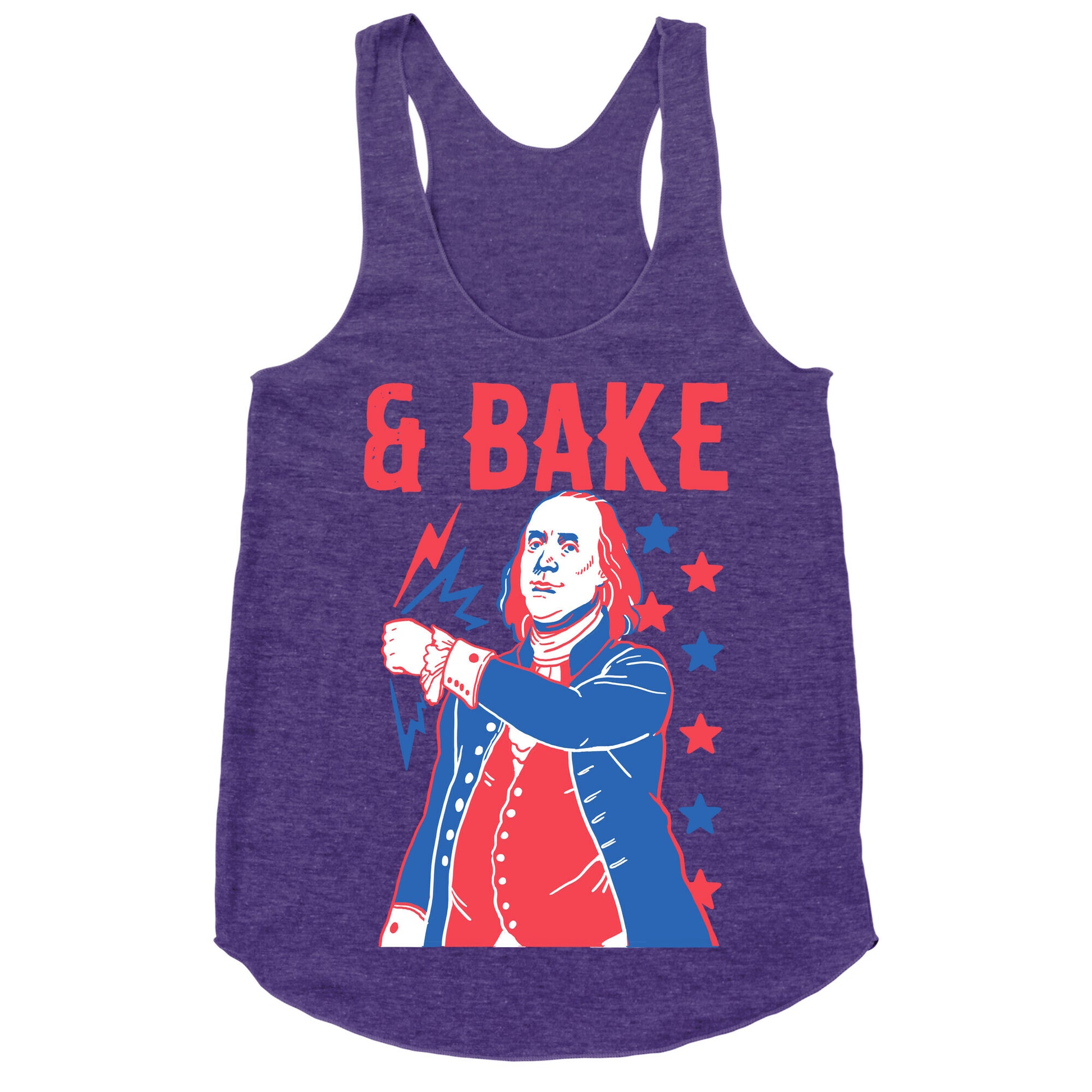 Shake & Bake: Benjamin Franklin Racerback Tank