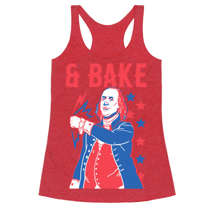 Shake & Bake: Benjamin Franklin Racerback Tank