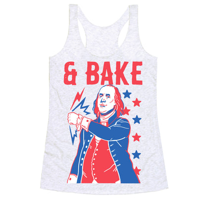 Shake & Bake: Benjamin Franklin Racerback Tank