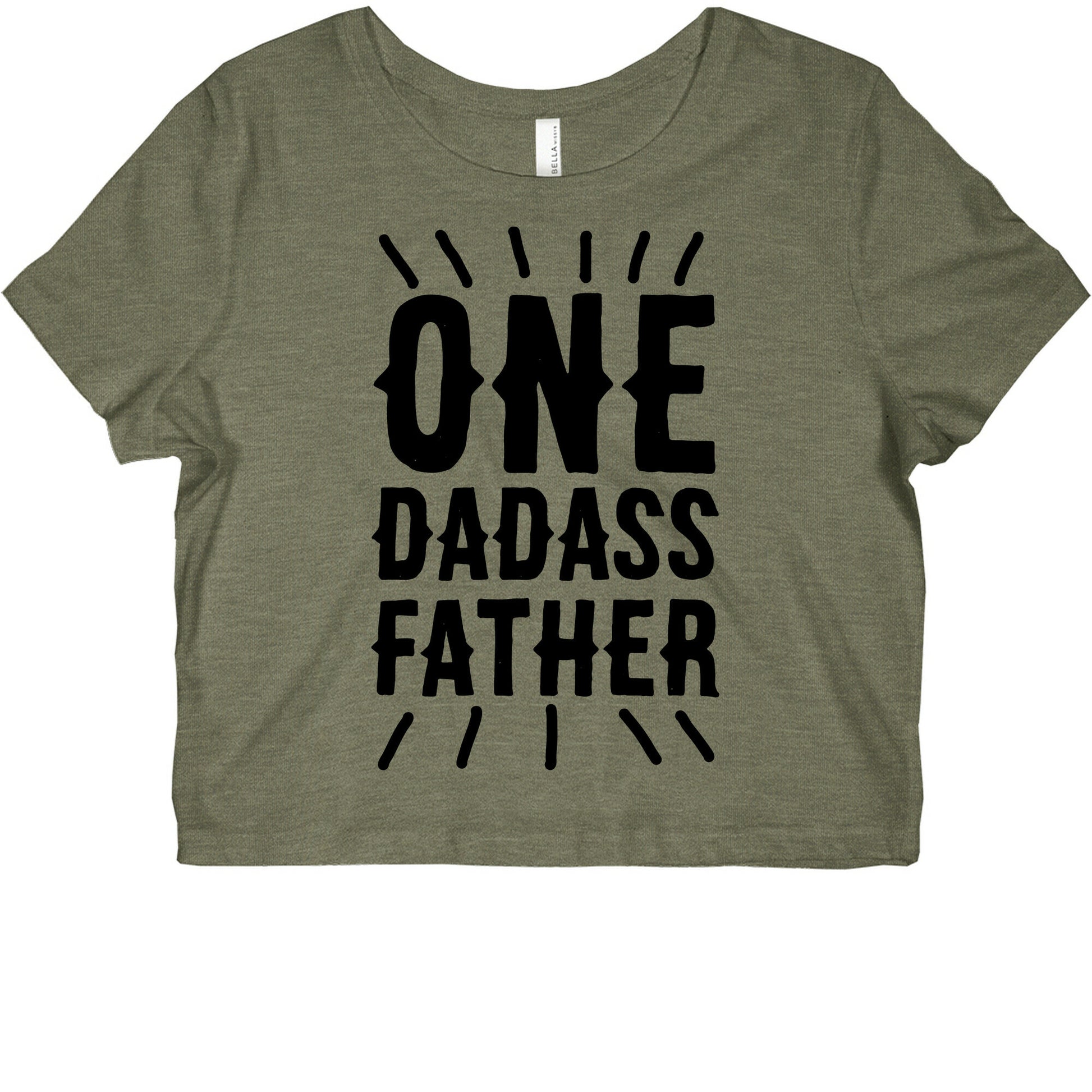 One Dadass Father Graphic Baby Tee