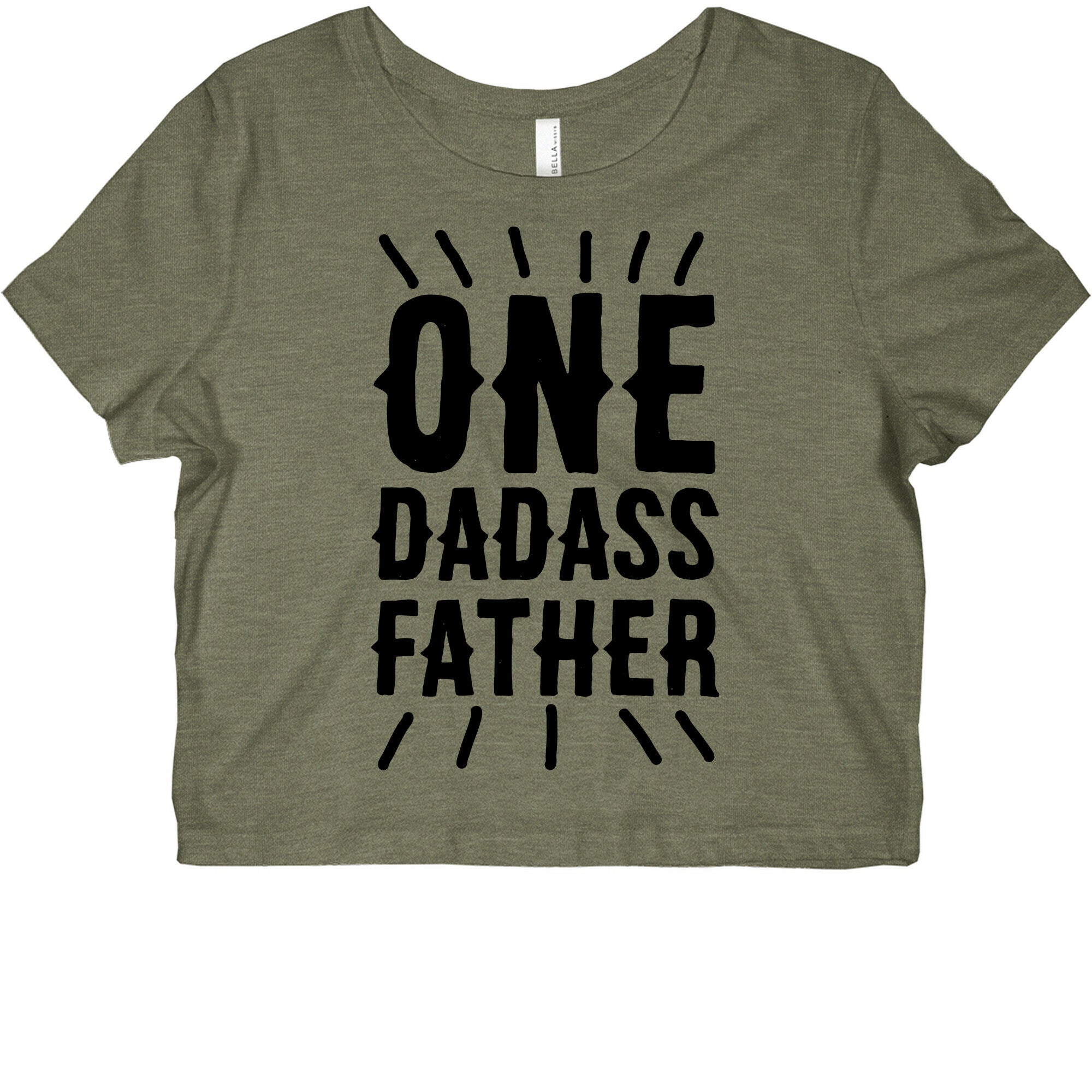 One Dadass Father Graphic Baby Tee