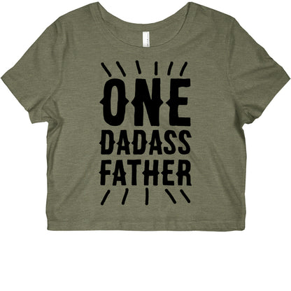 One Dadass Father Graphic Baby Tee