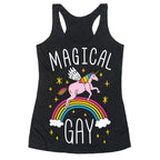 Magical Gay Racerback Tank